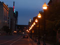 Street lights in Minneapolis