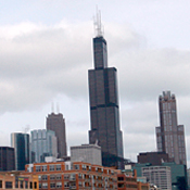 The Willis Tower in Chicago (formerly Sears) 