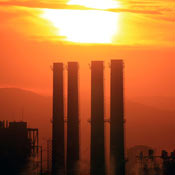 LADWP's generating station in Sun Valley, Calif. 
