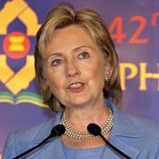 Secretary of State Hillary Clinton 