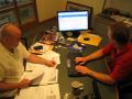 Entering the data