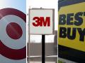 Target, 3M, Best Buy
