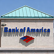 A Bank of America branch in Pasadena, Calif. 