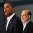 President Obama and Fed Reserve Chairman Bernanke