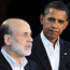 U.S. President Obama, Fed Chairman Bernanke