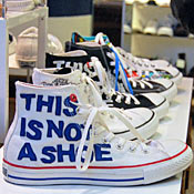Custom-designed sneakers 