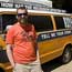 Aaron Heideman with his van