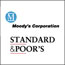 Logos for Moody's and Standard & Poor's