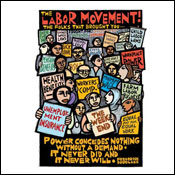 A Labor Movement poster 