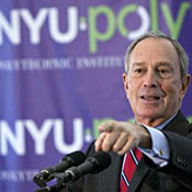 New York City Mayor Bloomberg 