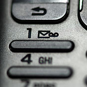 Voicemail button 