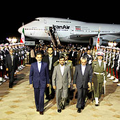 Iranian President Mahmoud Ahmadinejad 