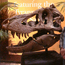 Collector William Barker with 'Samson' T-Rex