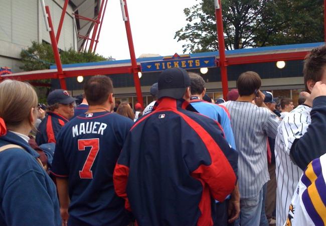 ticket line