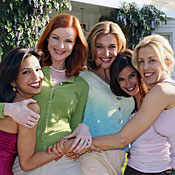 Cast of the TV show Desperate Housewives 