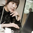 Woman surfing the Web