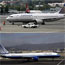 Continental Airlines and United airlines planes