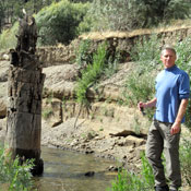 Paleoclimatologist Scott Stine 