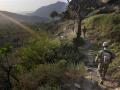 On patrol in Afghanistan