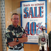 Chuck Currier, an economics teacher at Mira Costa High School in Manhattan Beach, Calif.