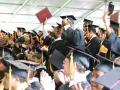 Students on their graduation day