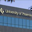 A University of Phoenix sign