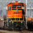 A Burlington Northern Santa Fe train