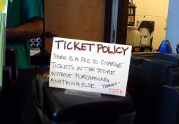 Ticket policy