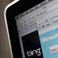 The Web sites of Bing and Microsoft