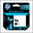 An HP 96 black ink cartridge