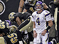Favre fumbles