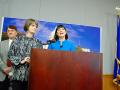 State Sen. Chuck Wiger, State Rep. Mindy Greiling,