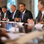 President Obama speaks during a governors meeting
