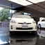 Toyota Prius on display at company HQ in Tokyo