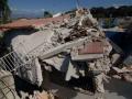Collapsed building in Haiti
