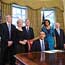 President Obama signs a memorandum on obesity