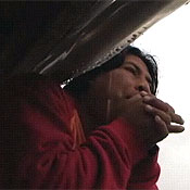 Guarani tribal leader Leonardo Wera Tupa