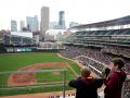 Watching from the upper deck