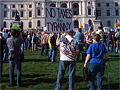 Tea party rally