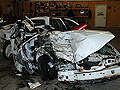 Crashed Pontiac
