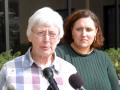 Mary Stauffer and her daughter Beth