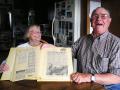 Bill Bryson displays news about wetlands