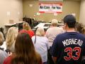 Nurses line up to vote
