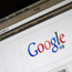 Laptop displays Google logo