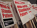 Picket signs