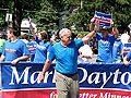 Mark Dayton at a July 3 parade