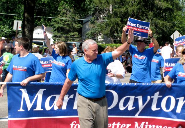 picture of mark dayton. for governor Mark Dayton