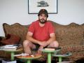 Photographer Alec Soth in his studio