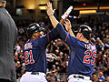 Jim Thome, Delmon Young