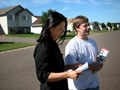 A neighborhood of foreclosures